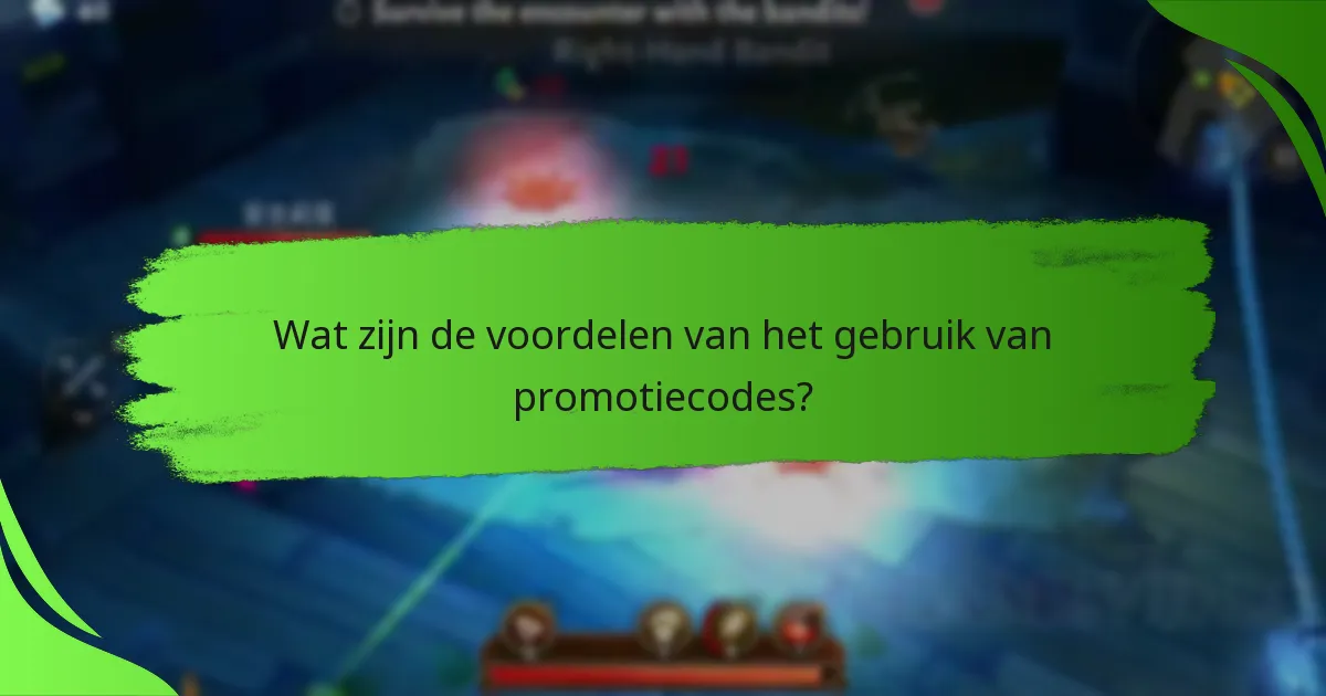 Wat zijn de voordelen van het gebruik van promotiecodes?