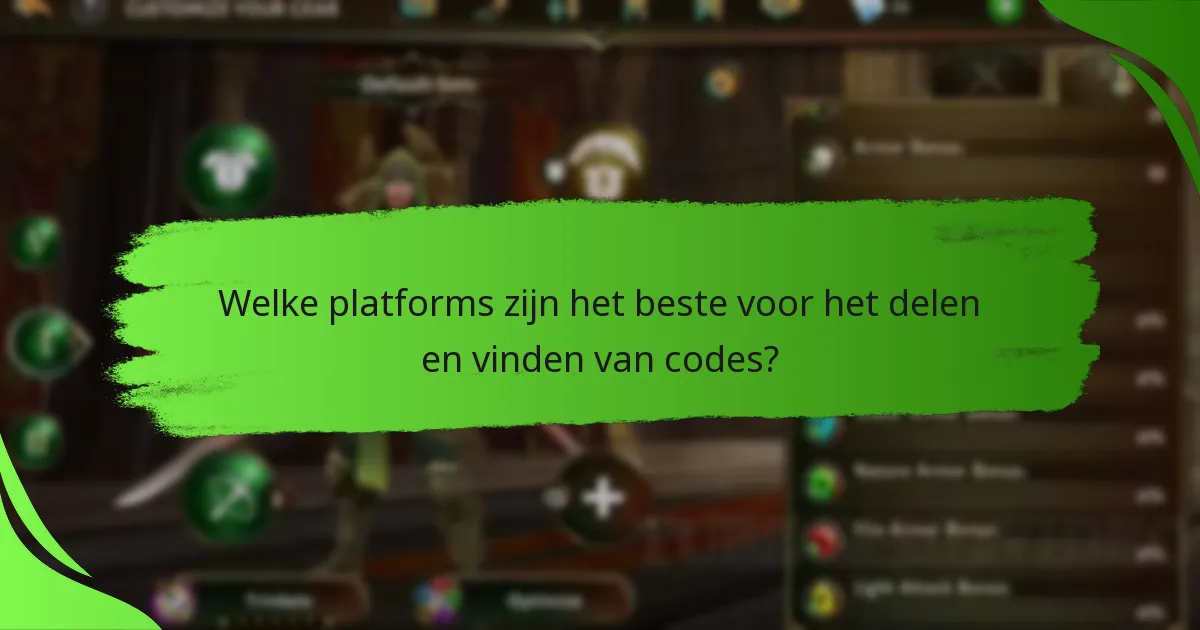 Welke platforms zijn het beste voor het delen en vinden van codes?